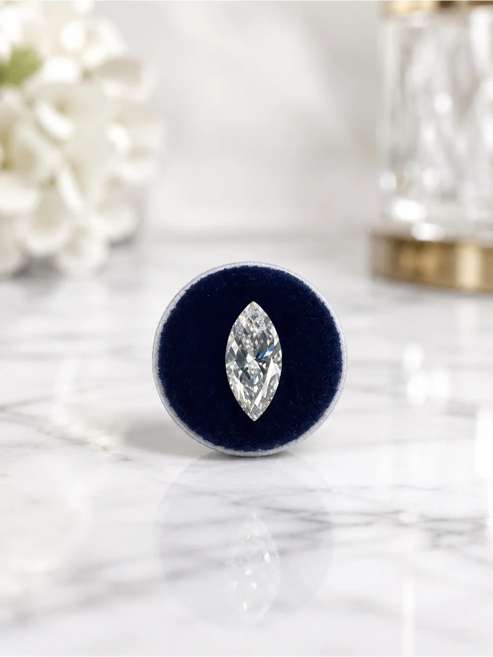4.01 Ct IGI Certified Lab Grown Marquise Loose Diamond G VS1 CVD Excellent | New